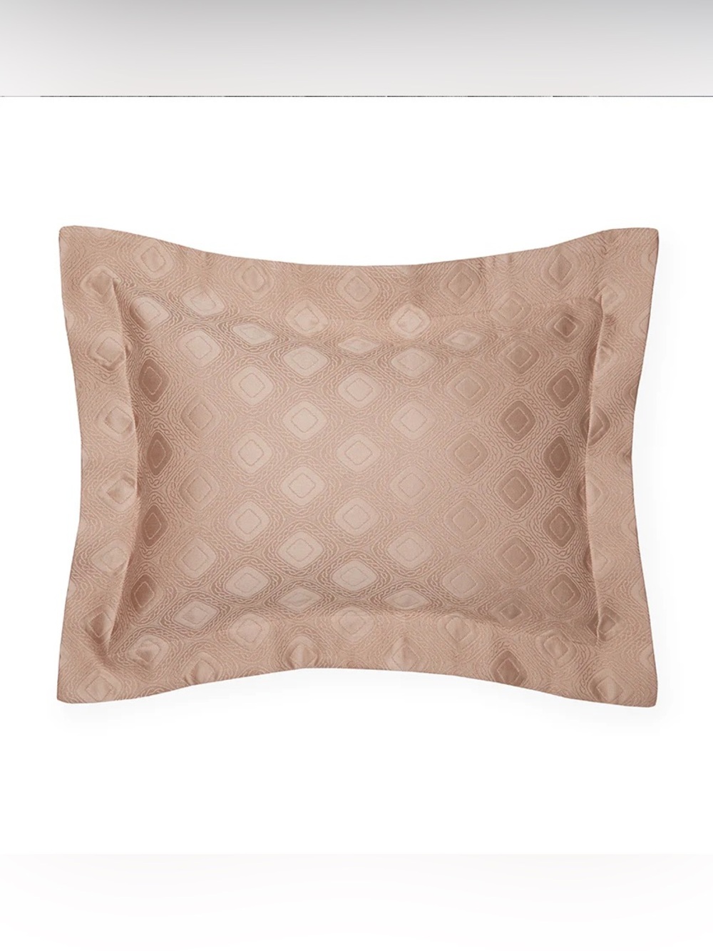 SFERRA GAETA 4315 Hematite 100% COTTON Single BOUDOIR Sham 12"x16" NEW